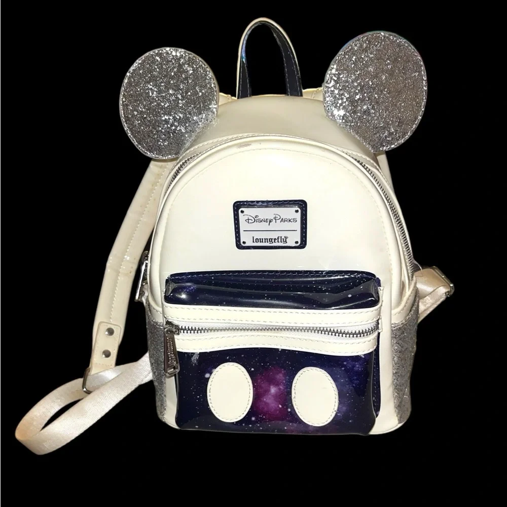 Space Mountain Mickey Mouse Main Attraction Disney Loungefly Mini‎ Backpack